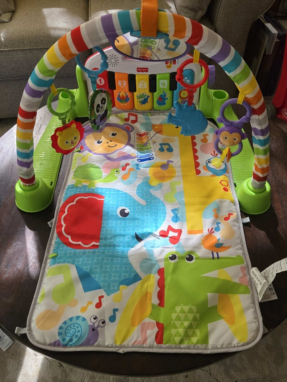 Fisher-Price Deluxe Kick & Play Piano Gym